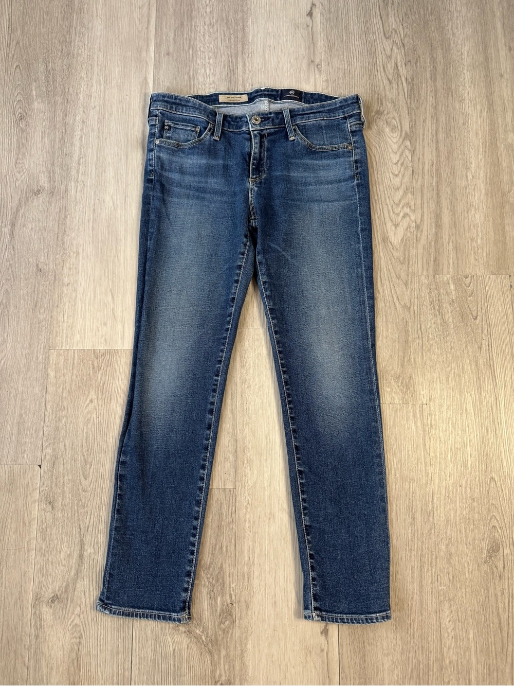 Adriano Goldschmied Jeans The Stilt Crop Womens 27 AG Cigarette Leg Skinny Fit.